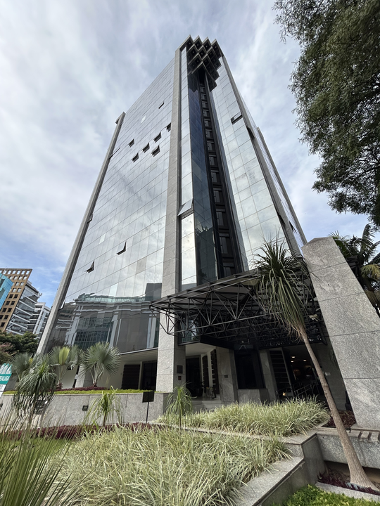Fachada do consultório de psicologia na Vila Olímpia